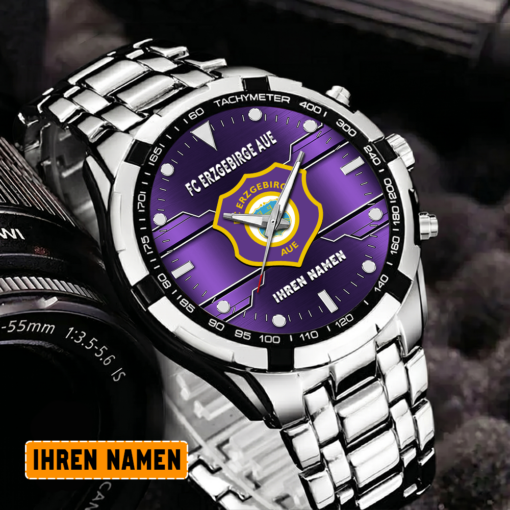 FC Erzgebirge Aue – Aurora Uhr Sonderausgabe mit Ihrem Namen FC Erzgebirge Aue – Aurora Uhr Sonderausgabe mit Ihrem Namen