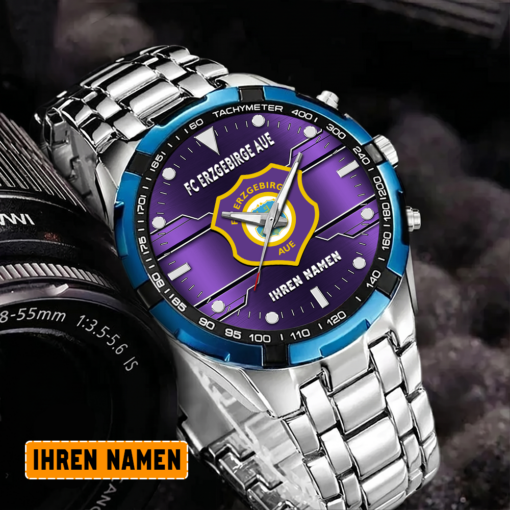 FC Erzgebirge Aue – Aurora Uhr Sonderausgabe mit Ihrem Namen FC Erzgebirge Aue – Aurora Uhr Sonderausgabe mit Ihrem Namen