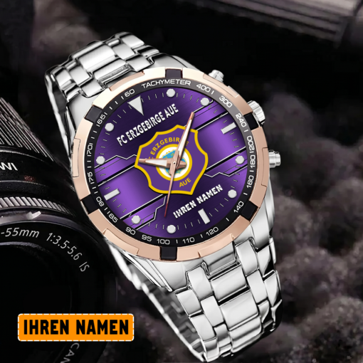 FC Erzgebirge Aue – Aurora Uhr Sonderausgabe mit Ihrem Namen FC Erzgebirge Aue – Aurora Uhr Sonderausgabe mit Ihrem Namen