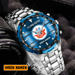 FC Hansa Rostock - Aurora Uhr Sonderausgabe mit Ihrem Namen