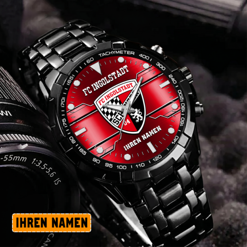 FC Ingolstadt 04 – Aurora Uhr Sonderausgabe mit Ihrem Namen FC Ingolstadt 04 – Aurora Uhr Sonderausgabe mit Ihrem Namen