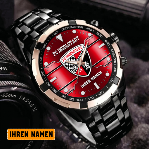 FC Ingolstadt 04 – Aurora Uhr Sonderausgabe mit Ihrem Namen FC Ingolstadt 04 – Aurora Uhr Sonderausgabe mit Ihrem Namen