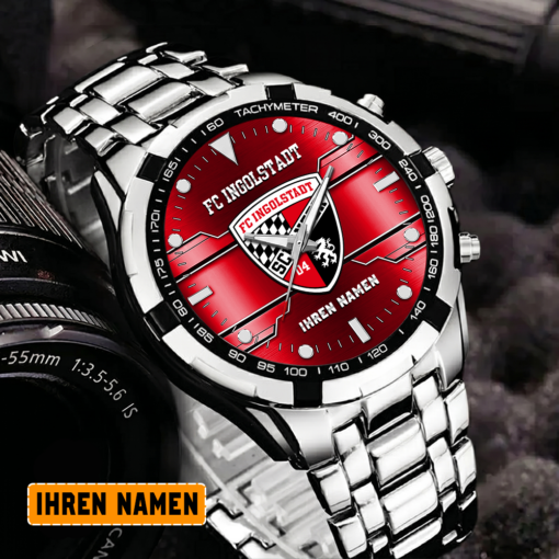 FC Ingolstadt 04 – Aurora Uhr Sonderausgabe mit Ihrem Namen FC Ingolstadt 04 – Aurora Uhr Sonderausgabe mit Ihrem Namen
