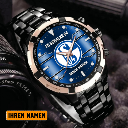 FC Schalke 04 – Aurora Uhr Sonderausgabe mit Ihrem Namen FC Schalke 04 – Aurora Uhr Sonderausgabe mit Ihrem Namen