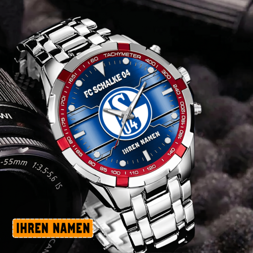 FC Schalke 04 – Aurora Uhr Sonderausgabe mit Ihrem Namen FC Schalke 04 – Aurora Uhr Sonderausgabe mit Ihrem Namen