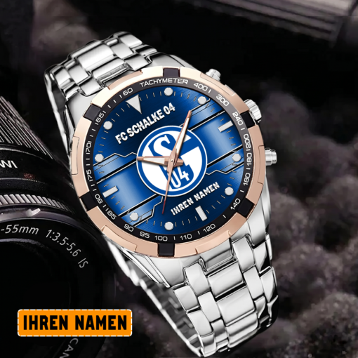 FC Schalke 04 – Aurora Uhr Sonderausgabe mit Ihrem Namen FC Schalke 04 – Aurora Uhr Sonderausgabe mit Ihrem Namen