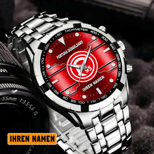 Fortuna Düsseldorf – Aurora Uhr Sonderausgabe mit Ihrem Namen Fortuna Düsseldorf – Aurora Uhr Sonderausgabe mit Ihrem Namen