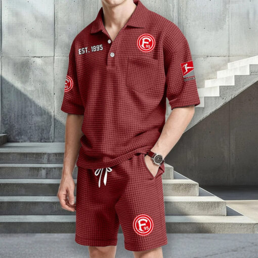 Fortuna Düsseldorf – Waffelstrick-Set Neue Edition Fortuna Düsseldorf – Waffelstrick-Set Neue Edition