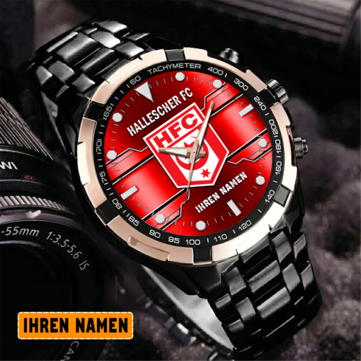 Hallescher FC – Aurora Uhr Sonderausgabe mit Ihrem Namen Hallescher FC – Aurora Uhr Sonderausgabe mit Ihrem Namen