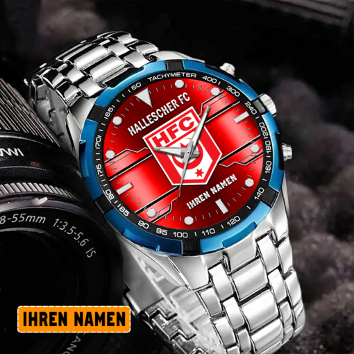Hallescher FC – Aurora Uhr Sonderausgabe mit Ihrem Namen Hallescher FC – Aurora Uhr Sonderausgabe mit Ihrem Namen