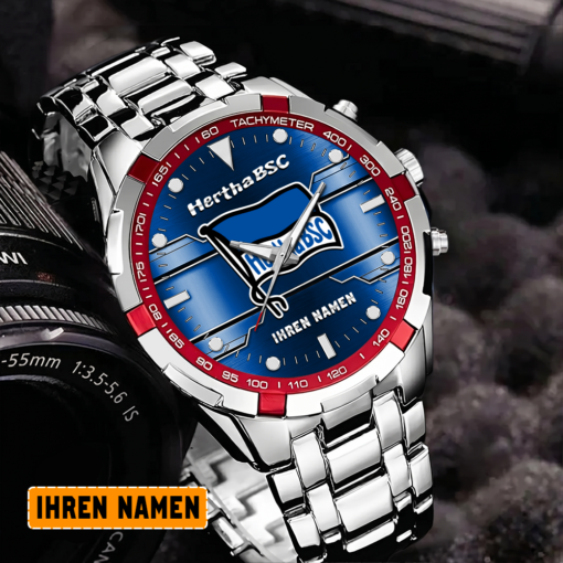 Hertha BSC – Aurora Uhr Sonderausgabe mit Ihrem Namen Hertha BSC – Aurora Uhr Sonderausgabe mit Ihrem Namen
