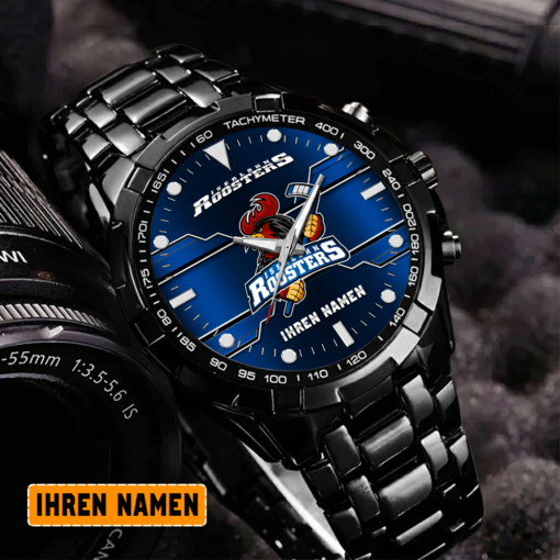 Iserlohn Roosters – Aurora Uhr Sonderausgabe mit Ihrem Namen Iserlohn Roosters – Aurora Uhr Sonderausgabe mit Ihrem Namen