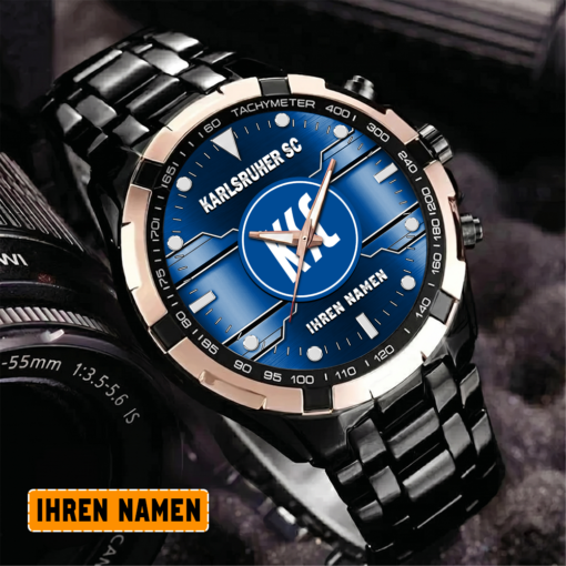 Karlsruher SC – Aurora Uhr Sonderausgabe mit Ihrem Namen Karlsruher SC – Aurora Uhr Sonderausgabe mit Ihrem Namen