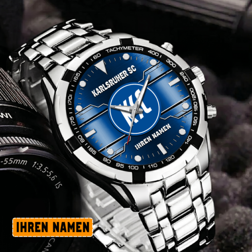 Karlsruher SC – Aurora Uhr Sonderausgabe mit Ihrem Namen Karlsruher SC – Aurora Uhr Sonderausgabe mit Ihrem Namen