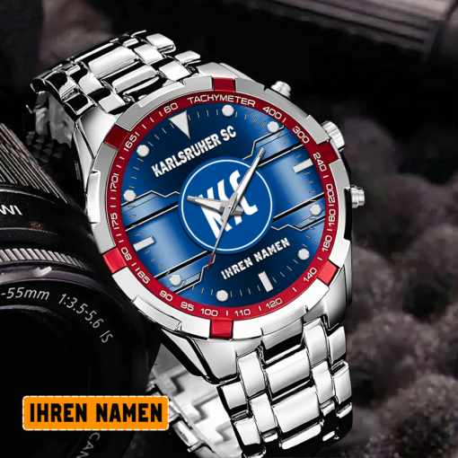 Karlsruher SC – Aurora Uhr Sonderausgabe mit Ihrem Namen Karlsruher SC – Aurora Uhr Sonderausgabe mit Ihrem Namen