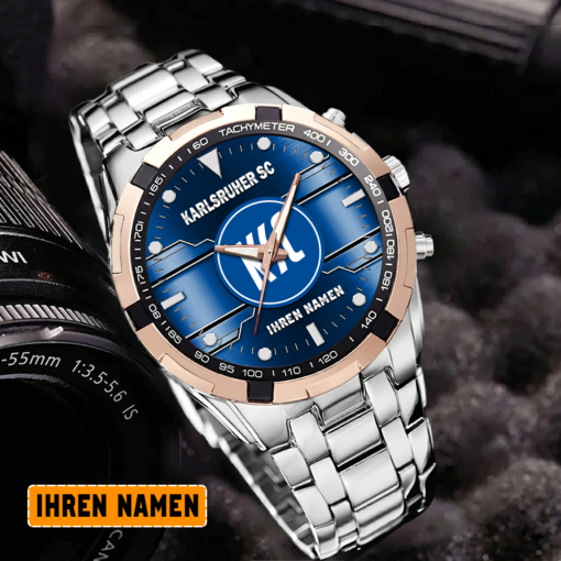 Karlsruher SC – Aurora Uhr Sonderausgabe mit Ihrem Namen Karlsruher SC – Aurora Uhr Sonderausgabe mit Ihrem Namen
