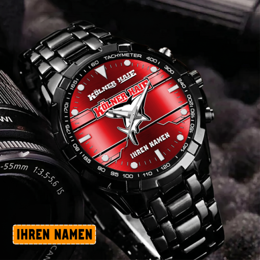 Kölner Haie – Aurora Uhr Sonderausgabe mit Ihrem Namen Kölner Haie – Aurora Uhr Sonderausgabe mit Ihrem Namen