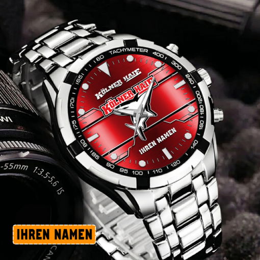 Kölner Haie – Aurora Uhr Sonderausgabe mit Ihrem Namen Kölner Haie – Aurora Uhr Sonderausgabe mit Ihrem Namen