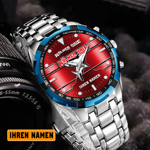 Kölner Haie – Aurora Uhr Sonderausgabe mit Ihrem Namen Kölner Haie – Aurora Uhr Sonderausgabe mit Ihrem Namen