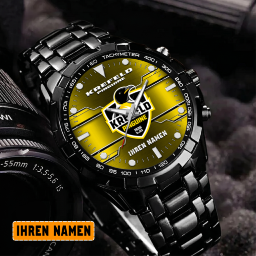 Krefeld Pinguine – Aurora Uhr Sonderausgabe mit Ihrem Namen Krefeld Pinguine – Aurora Uhr Sonderausgabe mit Ihrem Namen