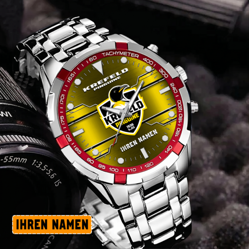 Krefeld Pinguine – Aurora Uhr Sonderausgabe mit Ihrem Namen Krefeld Pinguine – Aurora Uhr Sonderausgabe mit Ihrem Namen