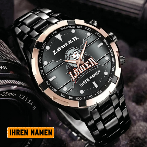 Löwen Frankfurt – Aurora Uhr Sonderausgabe mit Ihrem Namen Löwen Frankfurt – Aurora Uhr Sonderausgabe mit Ihrem Namen