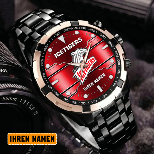 Nürnberg Ice Tigers – Aurora Uhr Sonderausgabe mit Ihrem Namen Nürnberg Ice Tigers – Aurora Uhr Sonderausgabe mit Ihrem Namen