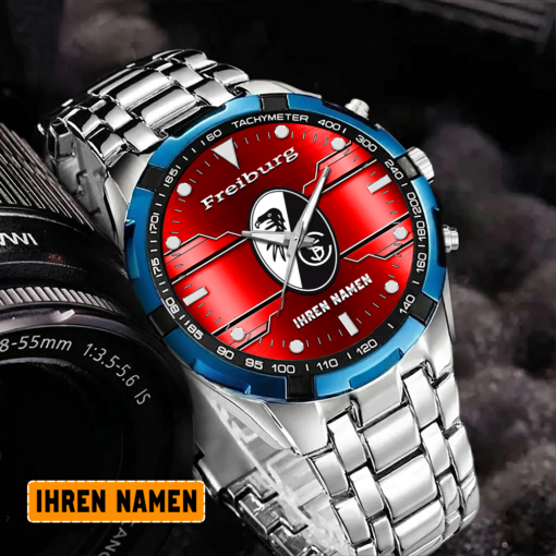 SC Freiburg – Aurora Uhr Sonderausgabe mit Ihrem Namen SC Freiburg – Aurora Uhr Sonderausgabe mit Ihrem Namen