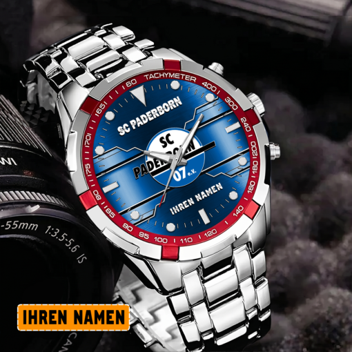 SC Paderborn 07 – Aurora Uhr Sonderausgabe mit Ihrem Namen SC Paderborn 07 – Aurora Uhr Sonderausgabe mit Ihrem Namen