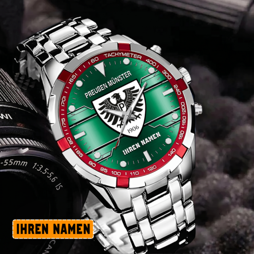 SC Preußen Münster – Aurora Uhr Sonderausgabe mit Ihrem Namen SC Preußen Münster – Aurora Uhr Sonderausgabe mit Ihrem Namen