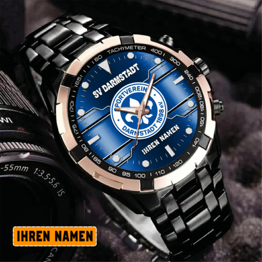 SV Darmstadt 98 – Aurora Uhr Sonderausgabe mit Ihrem Namen SV Darmstadt 98 – Aurora Uhr Sonderausgabe mit Ihrem Namen