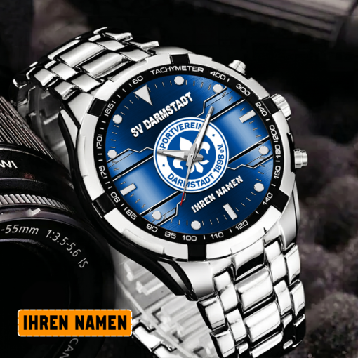 SV Darmstadt 98 – Aurora Uhr Sonderausgabe mit Ihrem Namen SV Darmstadt 98 – Aurora Uhr Sonderausgabe mit Ihrem Namen