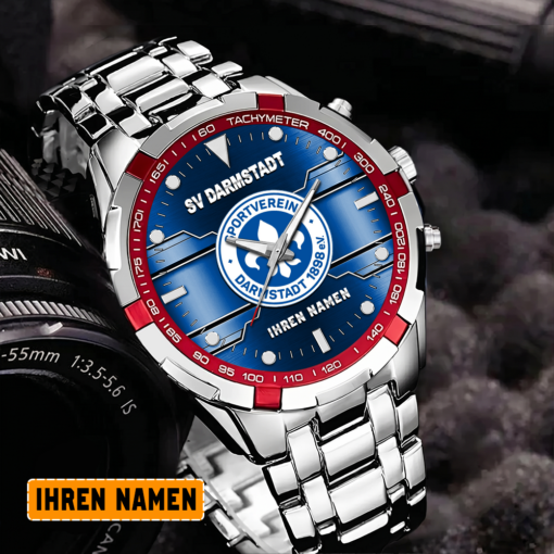SV Darmstadt 98 – Aurora Uhr Sonderausgabe mit Ihrem Namen SV Darmstadt 98 – Aurora Uhr Sonderausgabe mit Ihrem Namen