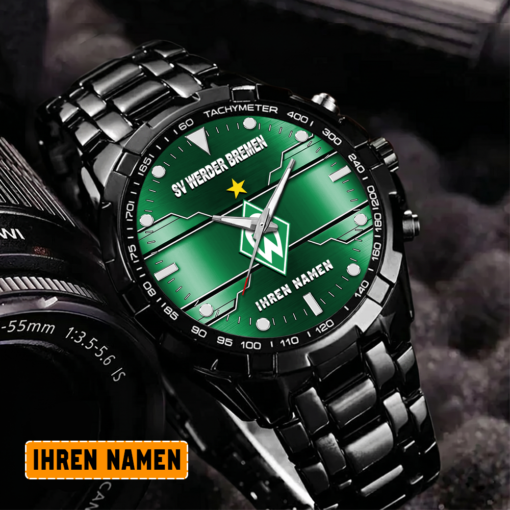 SV Werder Bremen – Aurora Uhr Sonderausgabe mit Ihrem Namen SV Werder Bremen – Aurora Uhr Sonderausgabe mit Ihrem Namen