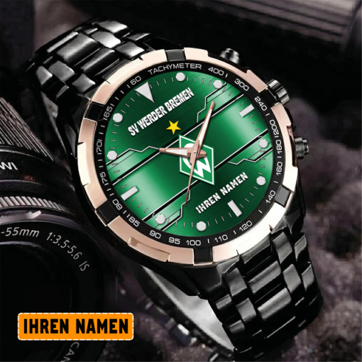 SV Werder Bremen – Aurora Uhr Sonderausgabe mit Ihrem Namen SV Werder Bremen – Aurora Uhr Sonderausgabe mit Ihrem Namen