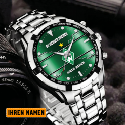 SV Werder Bremen - Aurora Uhr Sonderausgabe mit Ihrem Namen
