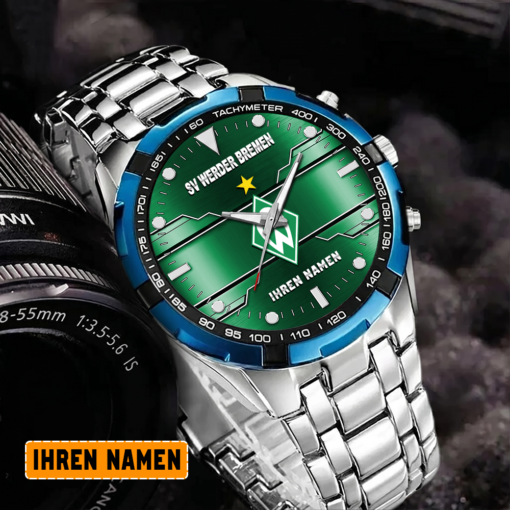 SV Werder Bremen – Aurora Uhr Sonderausgabe mit Ihrem Namen SV Werder Bremen – Aurora Uhr Sonderausgabe mit Ihrem Namen