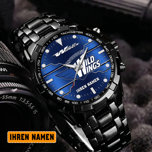 Schwenninger Wild Wings – Aurora Uhr Sonderausgabe mit Ihrem Namen Schwenninger Wild Wings – Aurora Uhr Sonderausgabe mit Ihrem Namen