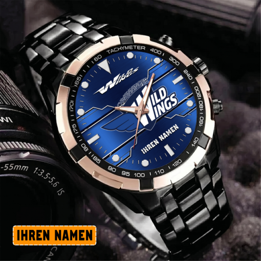 Schwenninger Wild Wings – Aurora Uhr Sonderausgabe mit Ihrem Namen Schwenninger Wild Wings – Aurora Uhr Sonderausgabe mit Ihrem Namen