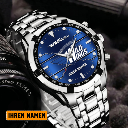 Schwenninger Wild Wings – Aurora Uhr Sonderausgabe mit Ihrem Namen Schwenninger Wild Wings – Aurora Uhr Sonderausgabe mit Ihrem Namen