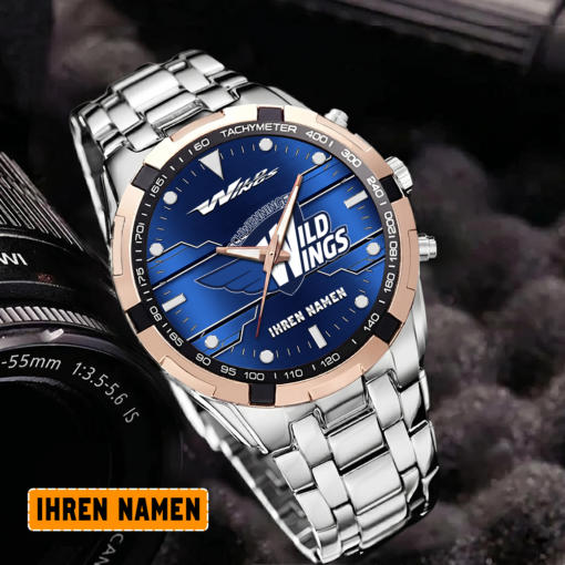 Schwenninger Wild Wings – Aurora Uhr Sonderausgabe mit Ihrem Namen Schwenninger Wild Wings – Aurora Uhr Sonderausgabe mit Ihrem Namen