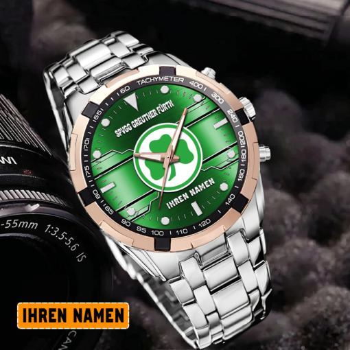 SpVgg Greuther Fürth – Aurora Uhr Sonderausgabe mit Ihrem Namen SpVgg Greuther Fürth – Aurora Uhr Sonderausgabe mit Ihrem Namen