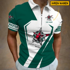 Starbulls Rosenheim - Reißverschluss Poloshirt Sonderausgabe mit Ihrem Namen