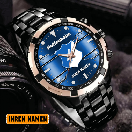 TSG 1899 Hoffenheim – Aurora Uhr Sonderausgabe mit Ihrem Namen TSG 1899 Hoffenheim – Aurora Uhr Sonderausgabe mit Ihrem Namen