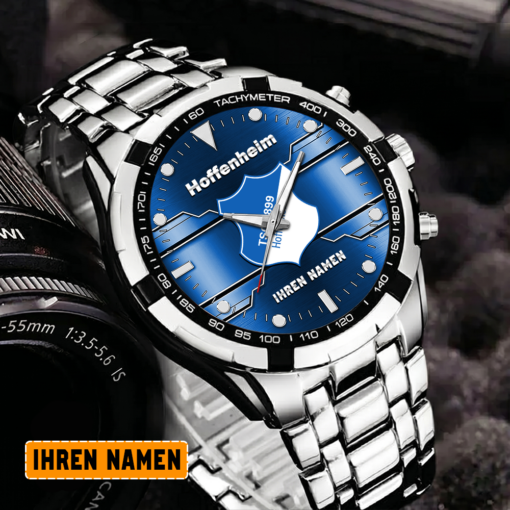 TSG 1899 Hoffenheim – Aurora Uhr Sonderausgabe mit Ihrem Namen TSG 1899 Hoffenheim – Aurora Uhr Sonderausgabe mit Ihrem Namen