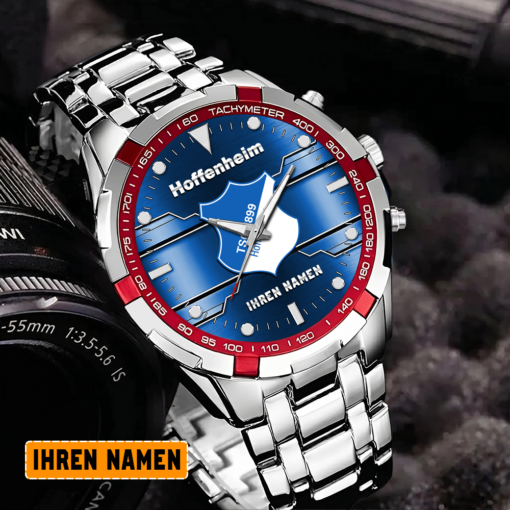 TSG 1899 Hoffenheim – Aurora Uhr Sonderausgabe mit Ihrem Namen TSG 1899 Hoffenheim – Aurora Uhr Sonderausgabe mit Ihrem Namen