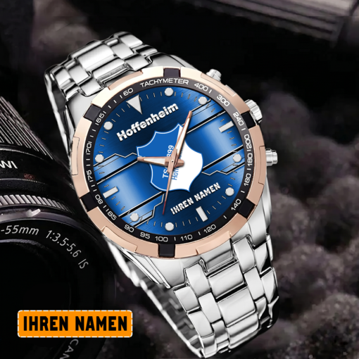 TSG 1899 Hoffenheim – Aurora Uhr Sonderausgabe mit Ihrem Namen TSG 1899 Hoffenheim – Aurora Uhr Sonderausgabe mit Ihrem Namen