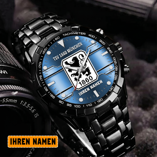 TSV 1860 München – Aurora Uhr Sonderausgabe mit Ihrem Namen TSV 1860 München – Aurora Uhr Sonderausgabe mit Ihrem Namen