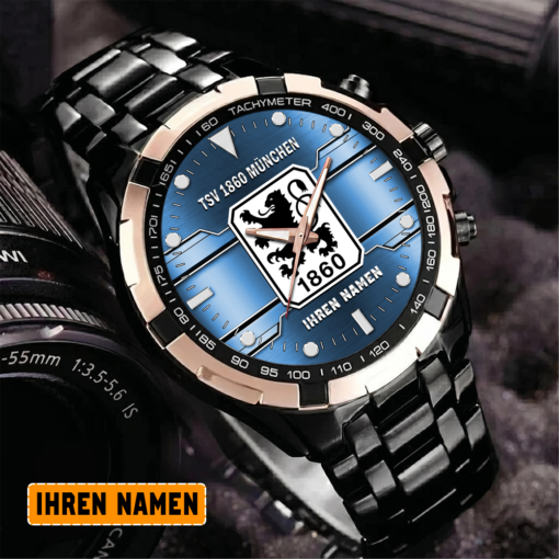 TSV 1860 München – Aurora Uhr Sonderausgabe mit Ihrem Namen TSV 1860 München – Aurora Uhr Sonderausgabe mit Ihrem Namen
