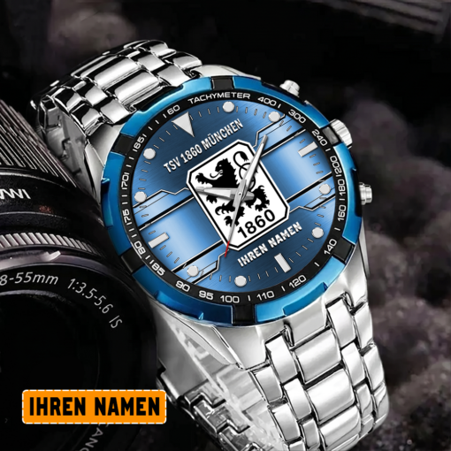 TSV 1860 München – Aurora Uhr Sonderausgabe mit Ihrem Namen TSV 1860 München – Aurora Uhr Sonderausgabe mit Ihrem Namen
